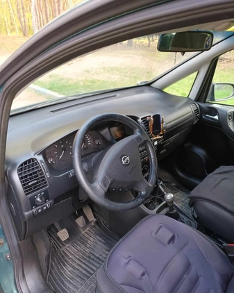 Opel Zafira cena 6200 przebieg: 335000, rok produkcji 2003 z Biała małe 56